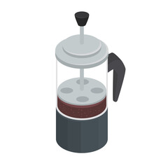 coffee grinder machine utensil icon vector illustration design