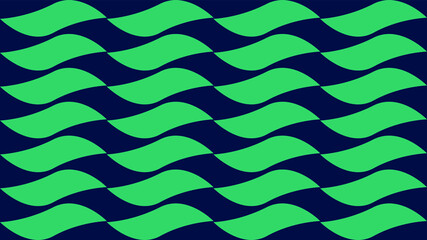 Illustrator of Wave pattern and blue background