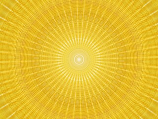 yellow kaleidoscope design