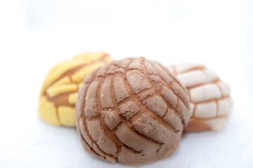 Tradicionales conchas mexicanas.