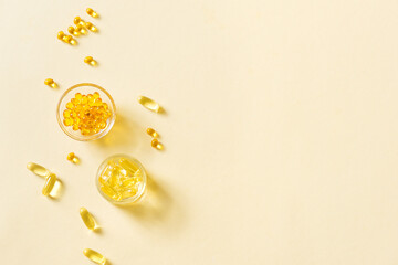 Omega 3 softgels