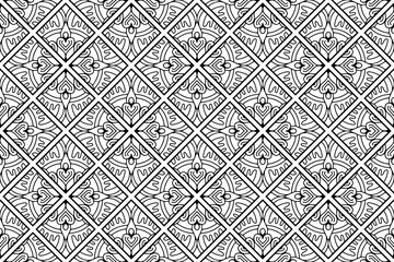 Mandala Ornament Pattern. Vintage decorative elements
