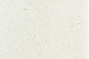 background and texture of stretch marks cracked on white cream glazed tile - 416117203