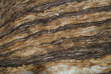 close-up - insulation, thermal insulation, mineral wool in sheets, textural abstraction
