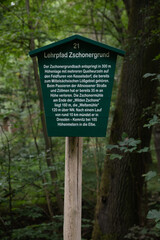 sign post Zschonergrund