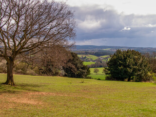 Obraz premium View from Newlands Corner near Guildford