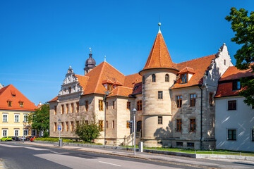Fototapeta na wymiar Kurfürstliches Schloss, Amberg in der Oberpfalz, Bayern, Deutschland 