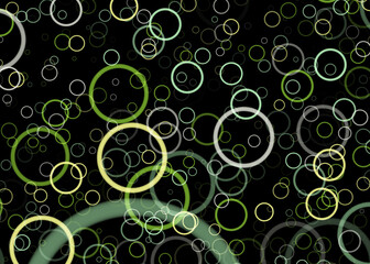 Color Circles Abstract background Illustration