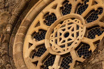 Fontarcada Monastery Details, Povoa de Lanhoso, Braga, Portugal.