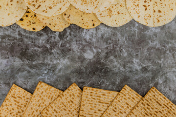 Judaism religious on jewish matza passover