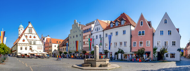Altes Rathaus und Oberer Markt, Weiden in der Oberpfalz, Bayern, Deutschland  © Sina Ettmer