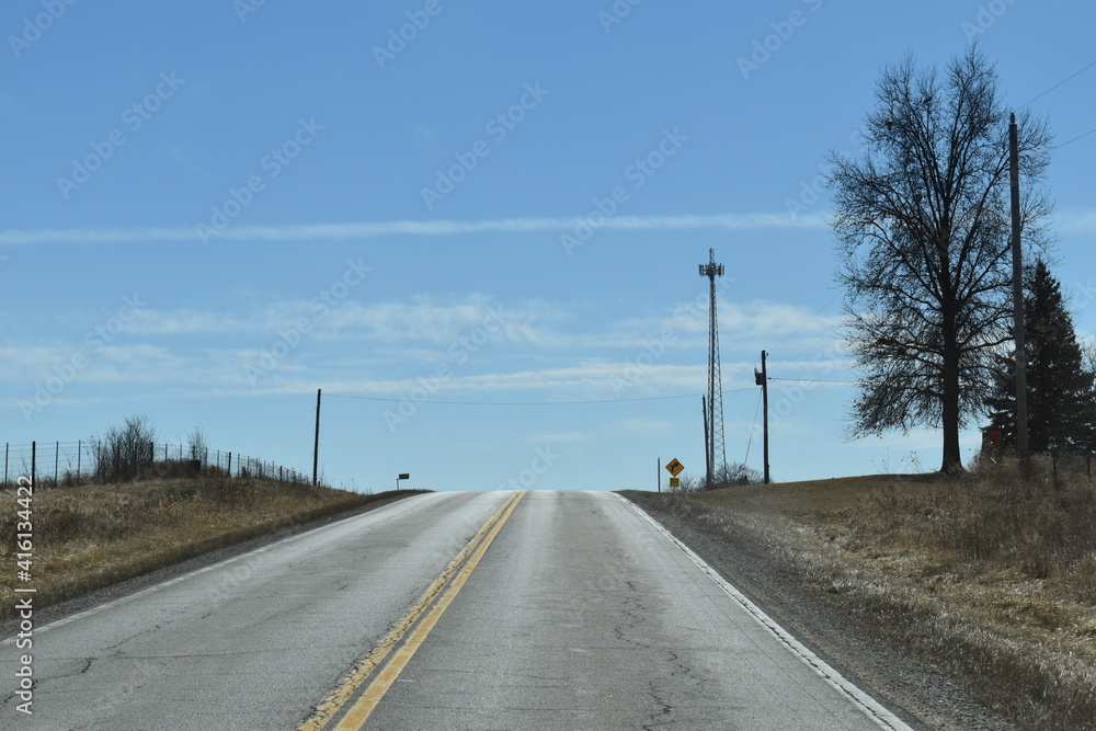 Wall mural Highway