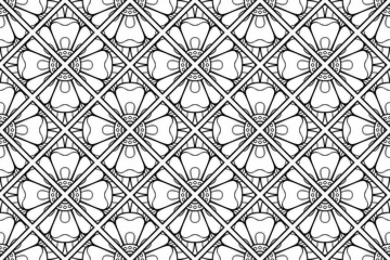 Mandala Ornament Pattern. Vintage decorative elements