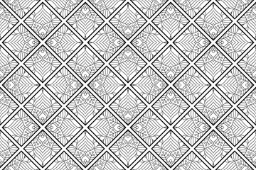 Fototapeta premium Mandala Ornament Pattern. Vintage decorative elements