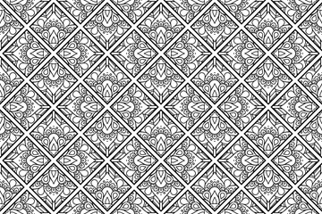 Mandala Ornament Pattern. Vintage decorative elements