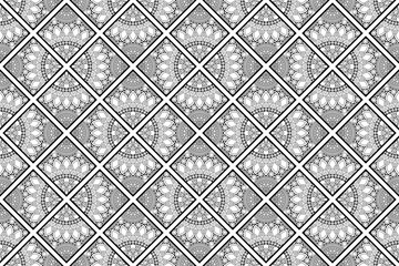 Fototapeta premium Mandala Ornament Pattern. Vintage decorative elements