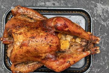 Festive Roast Turkey and Gravy Celebration for Thanksgiving or Christmas