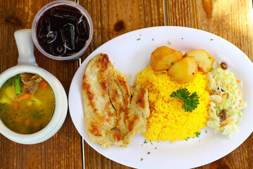 chicken and rice