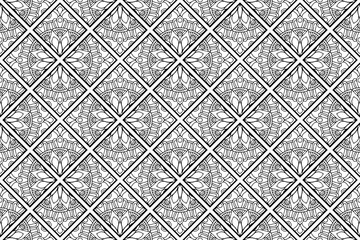 Mandala Ornament Pattern. Vintage decorative elements
