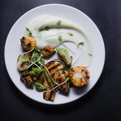 meat dish on a plate
