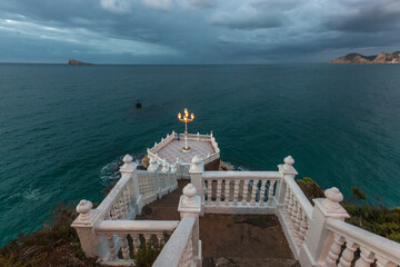 Obraz premium Mirador del Castell, viewpoint, Benidorm, Alicante, spain