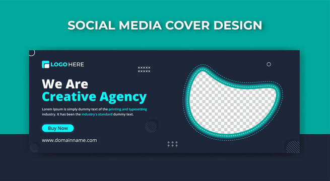 business facebook cover banner template design fully editable
