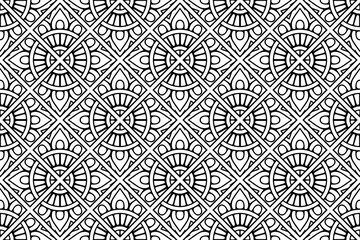 Mandala Ornament Pattern. Vintage decorative elements
