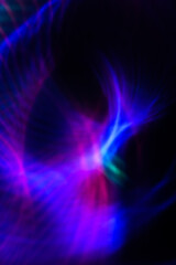 abstract soft motion light in the dark
