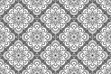Mandala Ornament Pattern. Vintage decorative elements