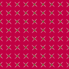 Seamless vector pattern in geometric ornamental style
