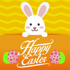 Easter bunny cartoon