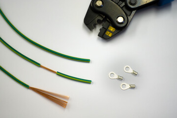 【電線加工】末端加工・圧着【電工】