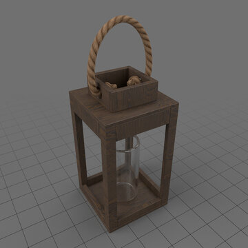 Wooden lantern 2