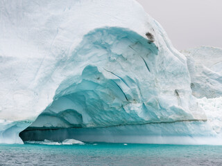 Ilulissat Icefjord at Disko Bay, Greenland, Danish Territory.