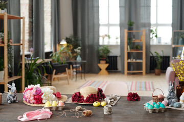 Workplace in art class