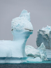 Ilulissat Icefjord at Disko Bay, Greenland, Danish Territory.