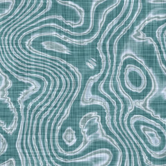 Aegean teal mottled patterned linen texture background. Summer coastal living style home decor fabric effect. Sea green wash grunge distressed blur material. Decorative textile seamless pattern 