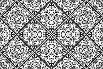 Mandala Ornament Pattern. Vintage decorative elements