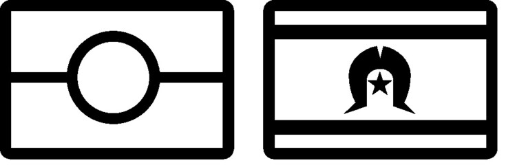 Aboriginal and Torres Strait Islands Flag © Florian