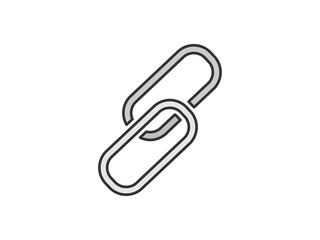 Obraz premium リンクチェーンのアイコンイラスト