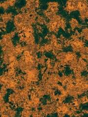 Old grunge effect texture. Colorful oil paint background wall. Digital art illustration