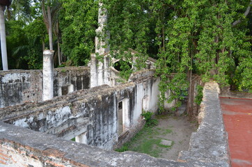 Ruinas de una hacienda mexicana