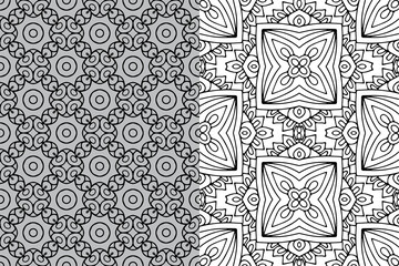 Mandala Ornament Pattern. Vintage decorative elements