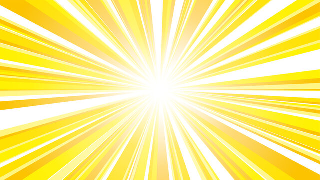 Vector Illustration Of Yellow Flash With Gradation