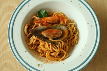 Seafood Spaghetti