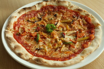 Crispy Thin Crust Pizza