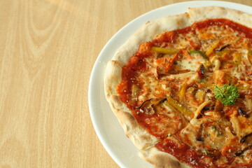 Crispy Thin Crust Pizza