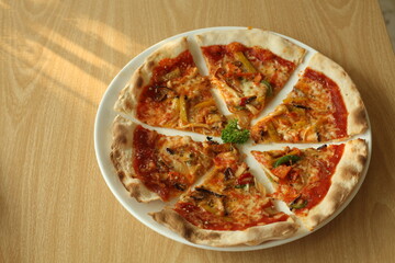 Crispy Thin Crust Pizza