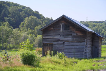 Obraz premium old wooden house