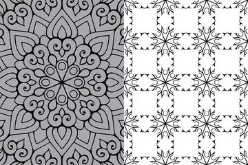 Mandala Ornament Pattern. Vintage decorative elements